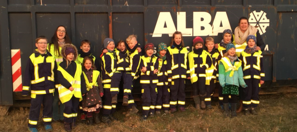 Feuerdrachen besuchen ALBA | Foto: Jörn Gerlach