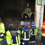 Feuerdrachen besuchen ALBA | Foto: Jörn Gerlach