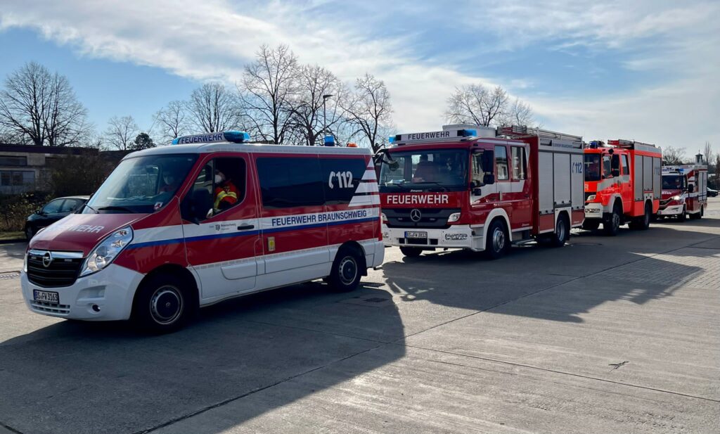 Fachzug 84 der Feuerwehr Braunschweig